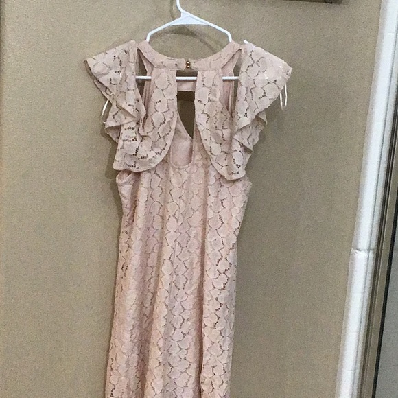 Candies Pink dress And Cut Out Shoulder - Picture 2 of 2